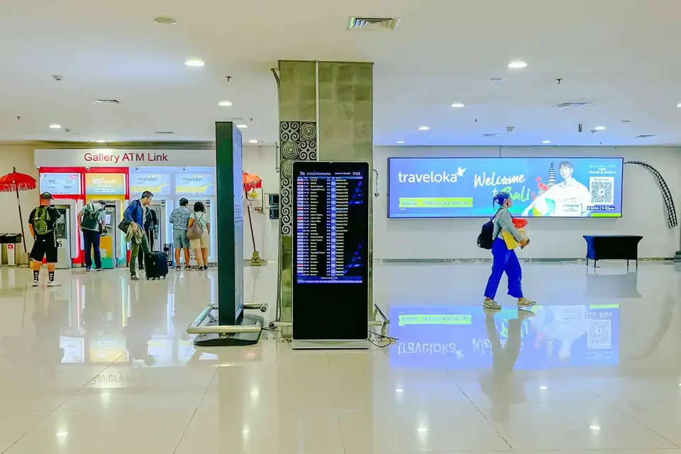 Arrivals hall at Ngurah Rai International Airport